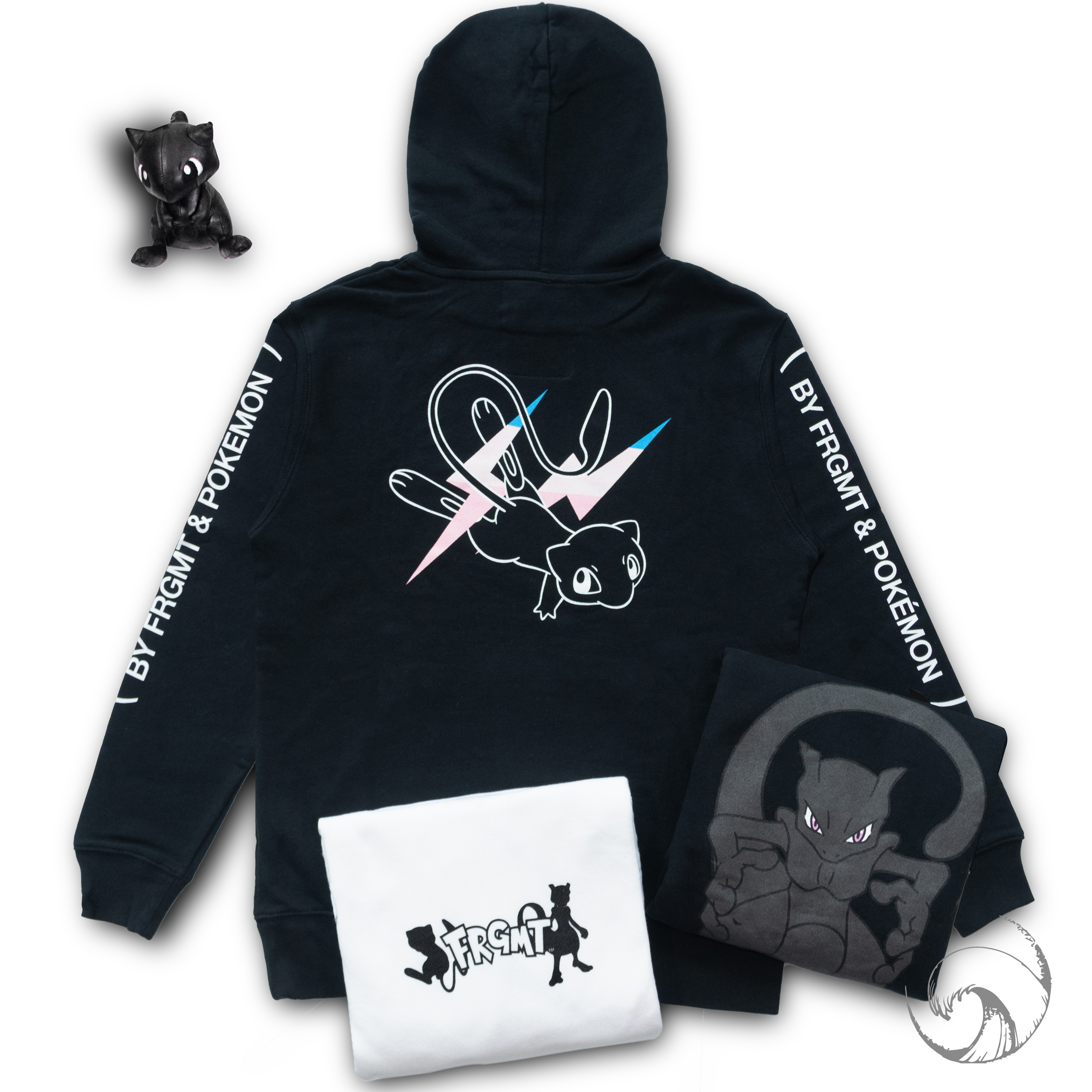 【国现】Fragment  Pokemon 藤原浩全新联名皮卡丘梦幻帽衫卫衣