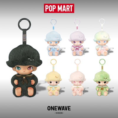 【官方正品】POPMART泡泡玛特DIMOO新生日记系列搪胶毛绒挂件盲盒