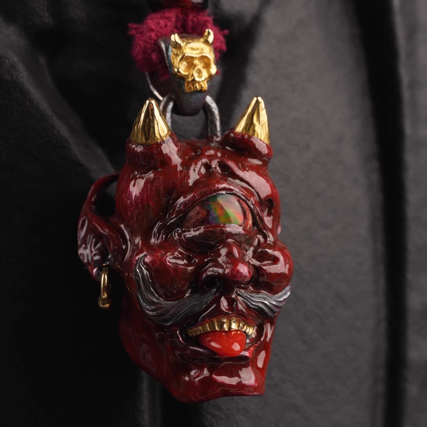 PLAGUEDOCTOR瘟疫医生吊坠银饰