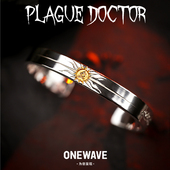 现货 PLAGUE DOCTOR 瘟疫医生Pd半唐草射线 手镯