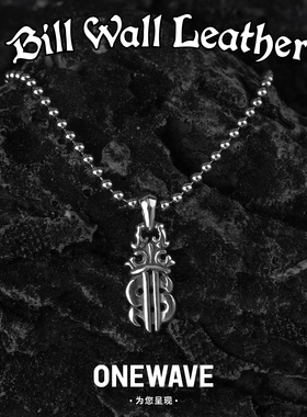 现货BWL美金吊坠发财项链