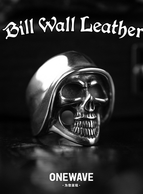 BillWallLeather小号头盔骷髅