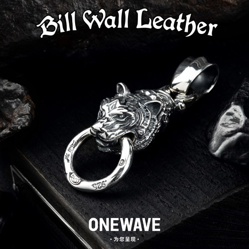 BWL双鎏金虎年限定虎头吊坠