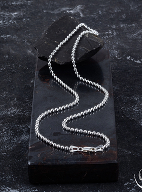 高山隆 纯银弹珠链 银链 项链 stoplight吊坠挂饰