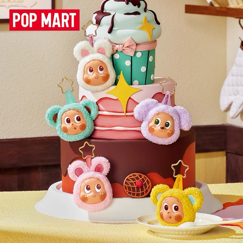 POPMART泡泡玛特星星人美味时刻系列耳机包盲盒周边可爱礼物