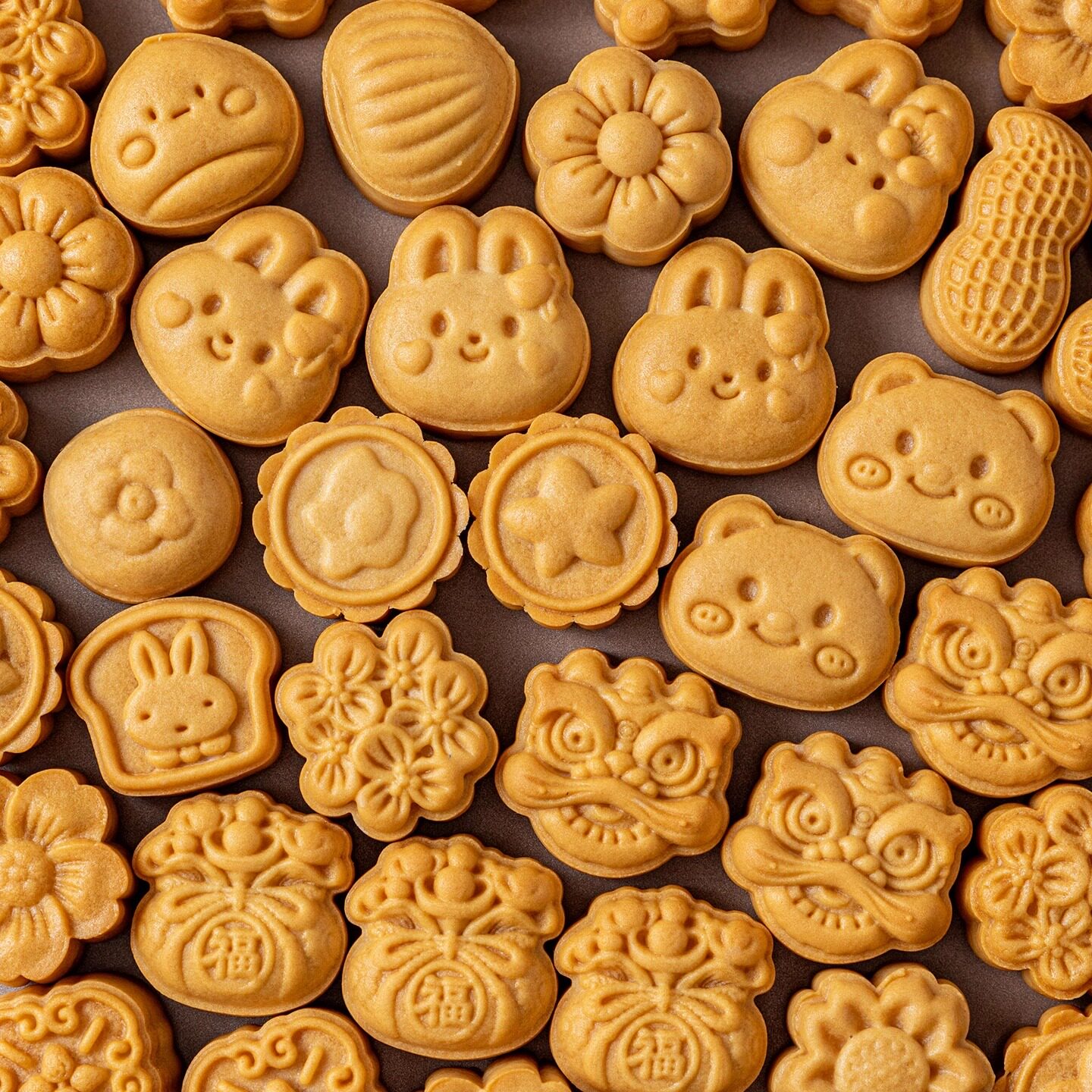 2026新款迷你月饼模具冰皮绿豆糕卡通小手压式按家用点30g克做磨