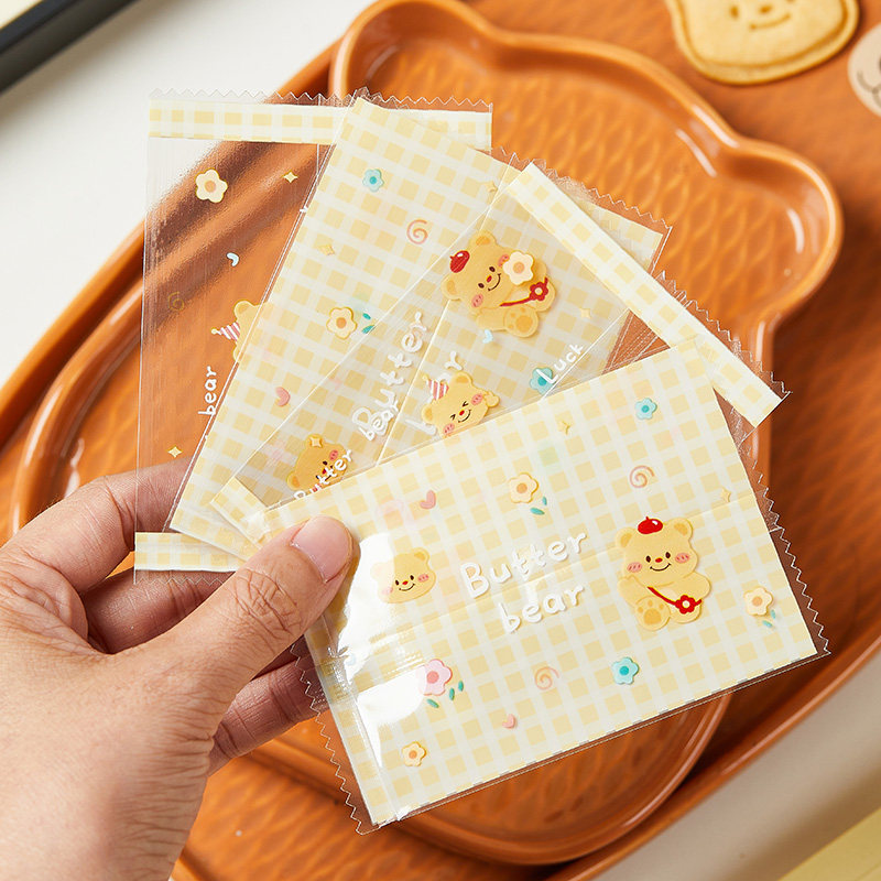 饼干包装袋机封口自密曲奇单独小子雪花酥的烘焙打包糖果蔓越莓盒