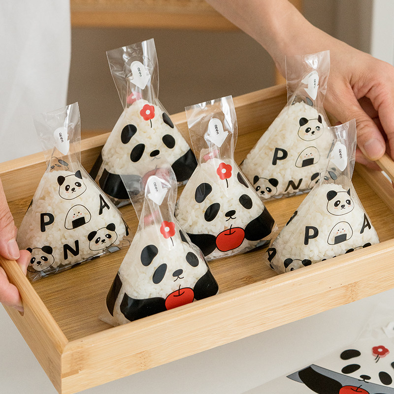 日式三角饭团包装纸专用食品级糯米可微波饭团袋模具打包自制海苔