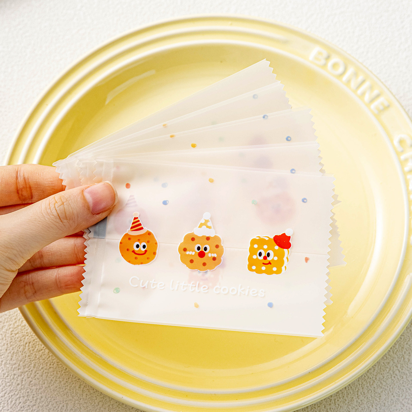 曲奇饼干包装袋机封口自密单独小雪花酥子的糖果蔓越莓盒烘焙打包