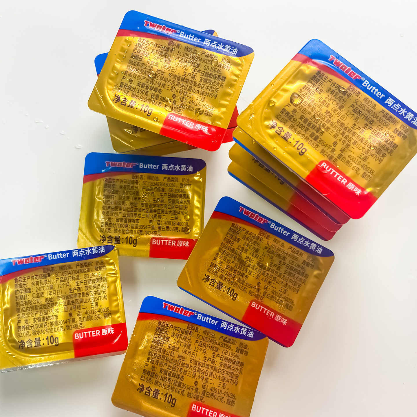 两点水黄油烘焙家用雪花酥专用材料动物小包装煎牛排面包饼干10g