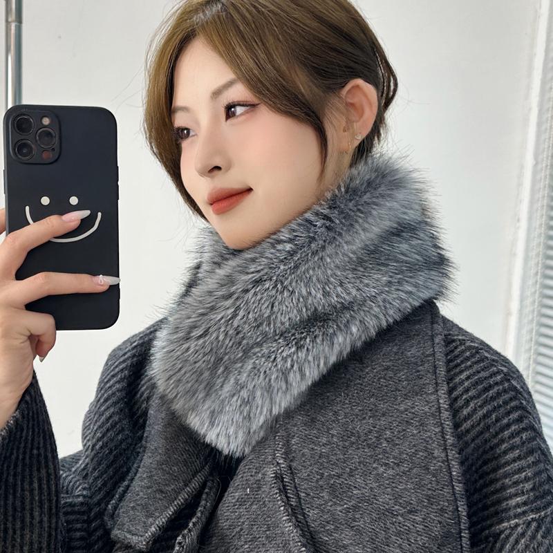 佩戴方便围巾围脖磁扣韩版女冬季