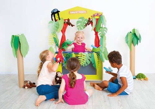 德国大型互动儿童玩具舞台早教