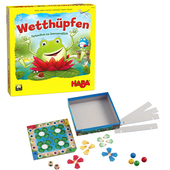 德国haba桌游儿童益智早教玩具逻辑思维桌面游戏跳跃 青蛙305272