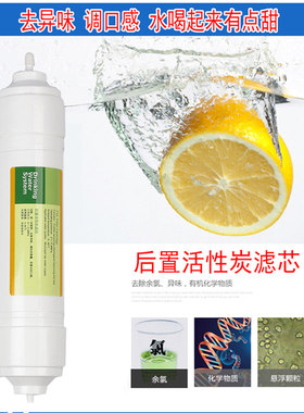 大信净水器后置活性炭T33DRO101-5反渗透纯水机DU101-5滤芯