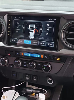 适用于丰田Tacoma塔库玛Rumion导航仪360全景倒车影像蓝牙carplay