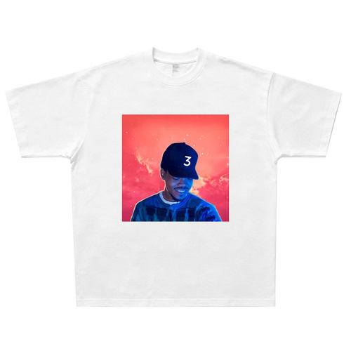 Coloring Book Chance the Rapper美式T恤vintage宽松说唱Rap短袖
