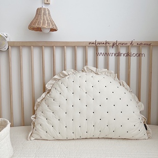nalinaki自制韩国宝宝床单床褥新生婴儿床褥纯棉吸汗儿童床单绗缝