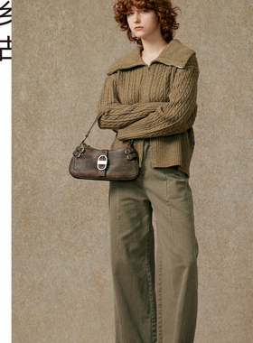 2025年秋季新款时尚女宽松显瘦针织开衫外套G548075