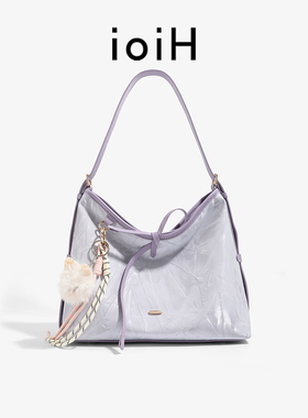 狐小剑 新中式轻国风 小众设计hobo托特包紫色气质腋下女通勤百搭