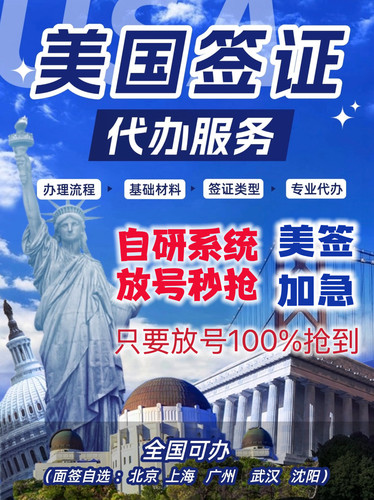 全球美签slot加急预约代抢号 美签代刷约号美签加急面签预约服务