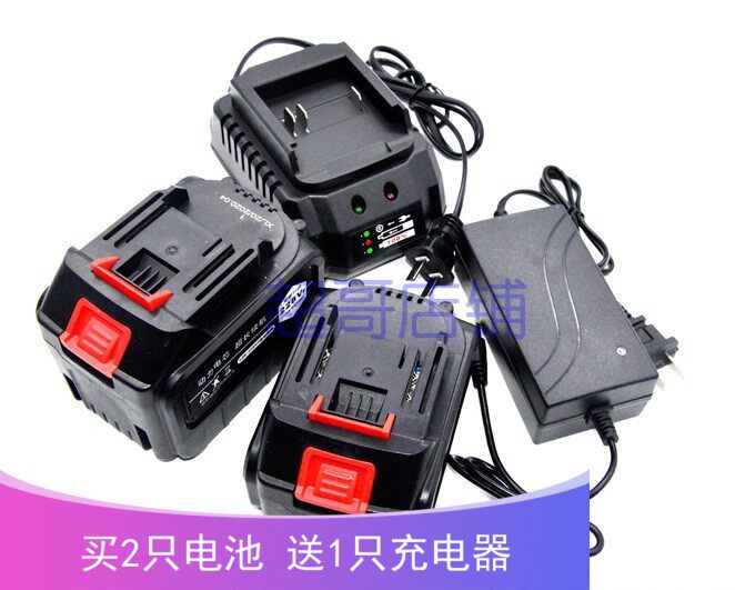 阿斯顿 炜晟88V108V118VF电动无刷扳手 角磨机 锂电池 充电器图片