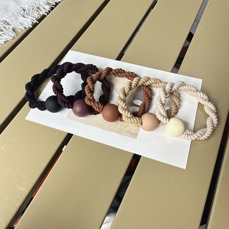 奶咖色头绳高弹力耐用高级感磨砂发圈粗女士简约气质橡皮筋扎头发,饰品/流行首饰/时尚饰品新,发饰,淘宝优惠券,粉丝福利购,淘宝优惠卷