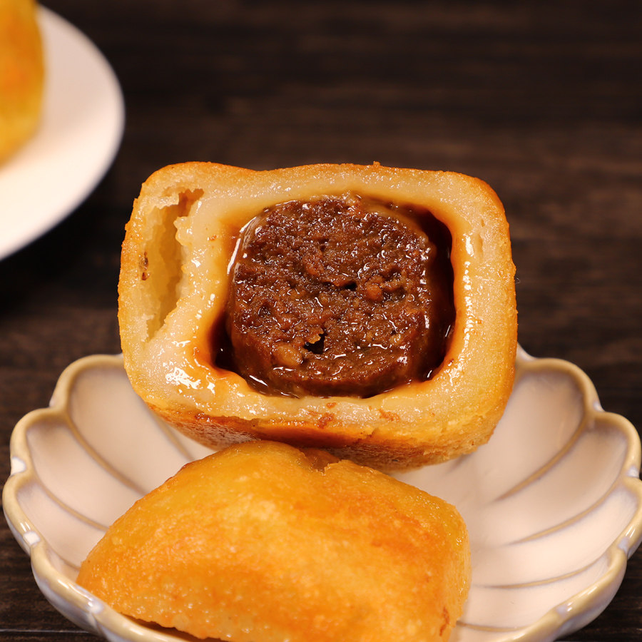 无锡玉兰饼 无锡小吃 特产美食鲜肉40只 冰鲜包装顺风全国天天发