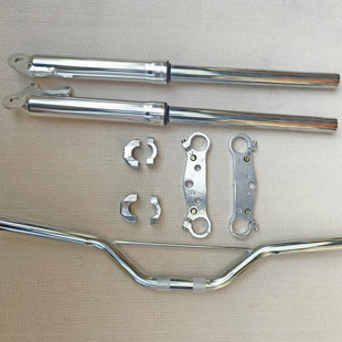 49CC前叉小越野减震器迷你摩托车前减震器小阿波罗前叉倒置前减