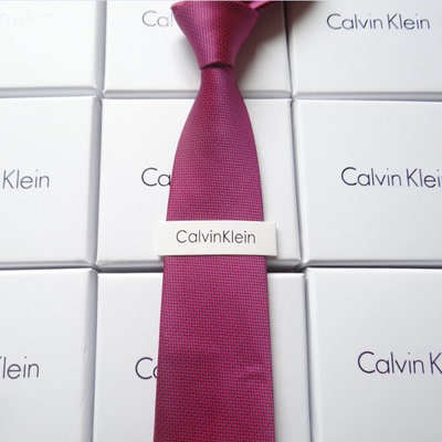 CK领带新款结婚新郎学生工作正装商务英伦休闲男桑蚕丝真丝礼盒装