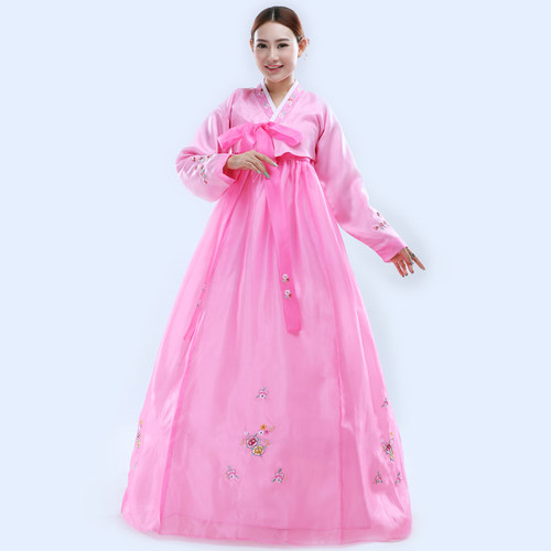 大长今韩国韩服朝鲜族女装裙子