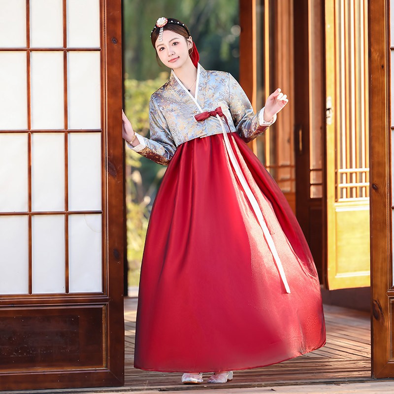 延吉旅拍韩服摄影服装舞蹈服表演宫廷写真女装服饰民族风舞台古装