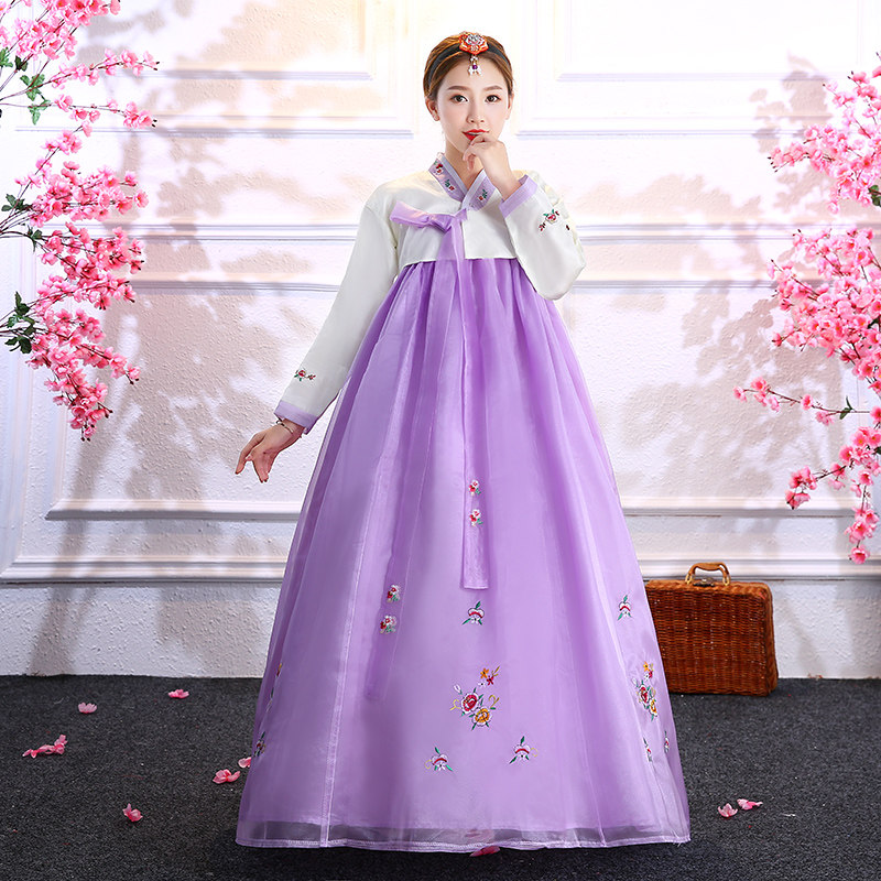 传统韩服演出服日常舞台服装古装宫延改良韩国女团裙子大长今套装