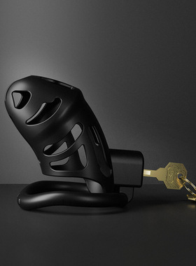 男用贞操锁树脂暗锁设计JJ鸟笼SM阴茎贞洁器CB锁戒撸禁欲器