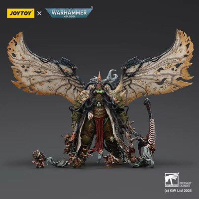 现货JOYTOY暗源战锤 莫塔里安纳垢恶魔原体配备远古武器 JT02564