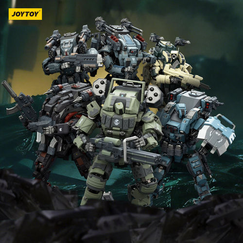 JOYTOY暗源天启125机甲手办
