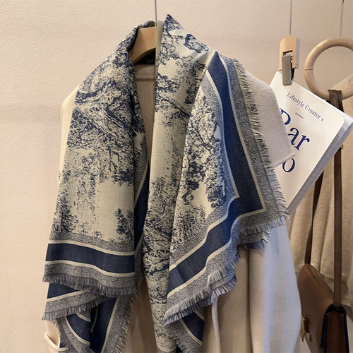 丛林系列拆须丝毛围巾女披肩围脖