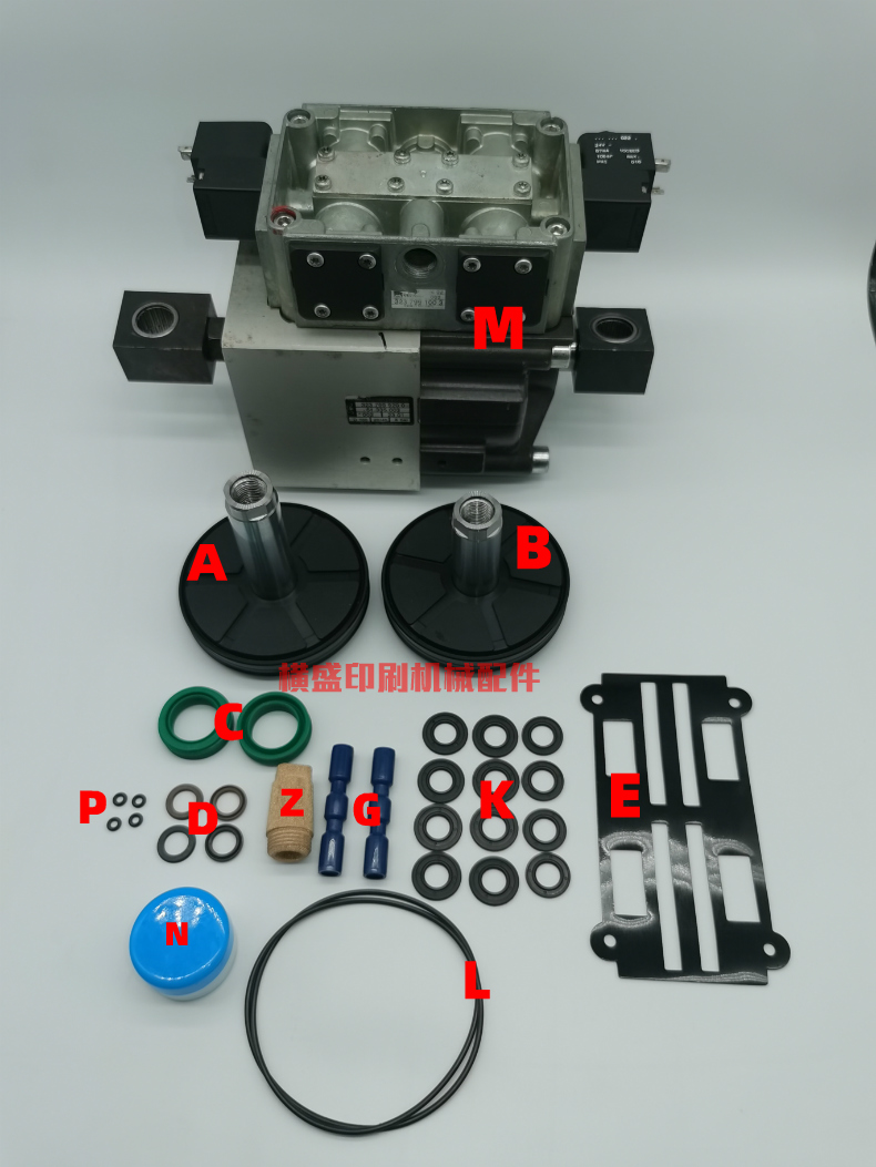 海德堡SM102合压气缸密封圈