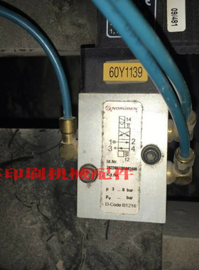 海德堡印刷机配件 XL75 CD74进口气缸电磁阀L2.335.035  60Y3319