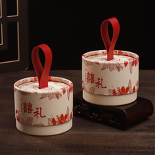 成品免折叠喜糖盒子结婚回礼盒婚礼摆桌糖果包装手提装烟宝宝空盒