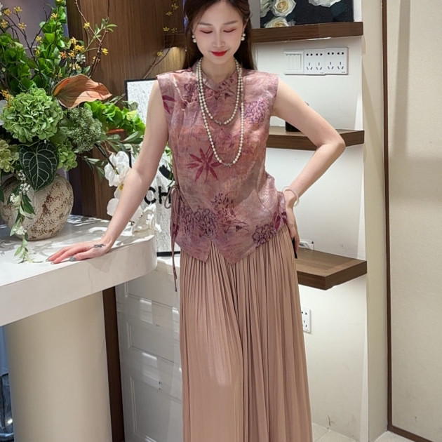 小香风古典优雅气质小女人百搭日常国风小个新中式小衫80561上衣