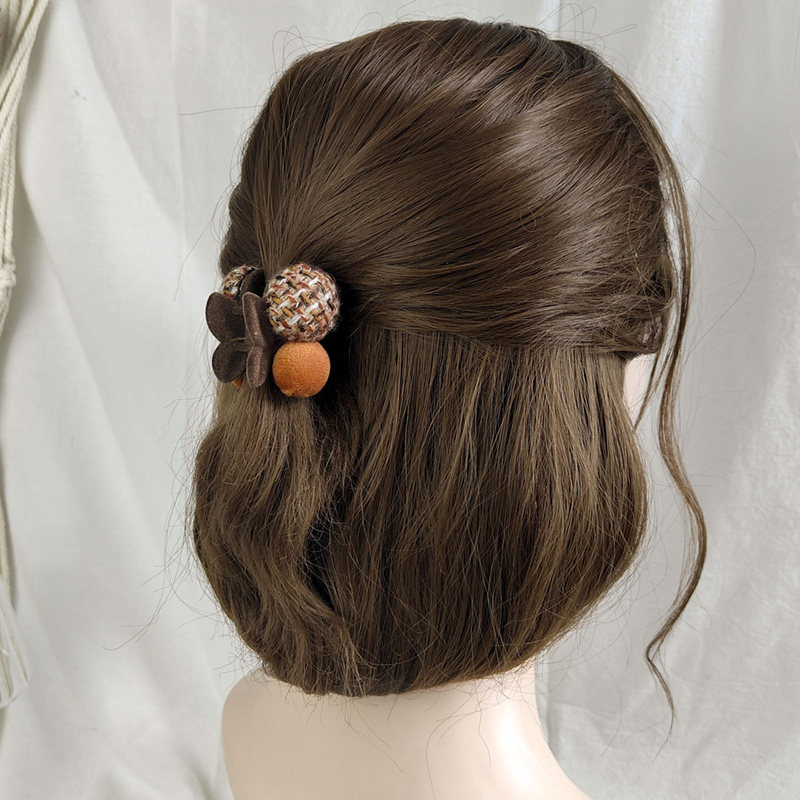 针织纽扣抓夹mini发抓通勤春夏毛绒发夹顶夹马尾夹子日韩头饰发饰,饰品/流行首饰/时尚饰品新,发饰,淘宝优惠券,粉丝福利购,淘宝优惠卷