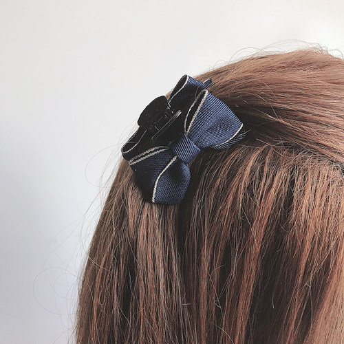 发抓韩国小香风蝴蝶结日系