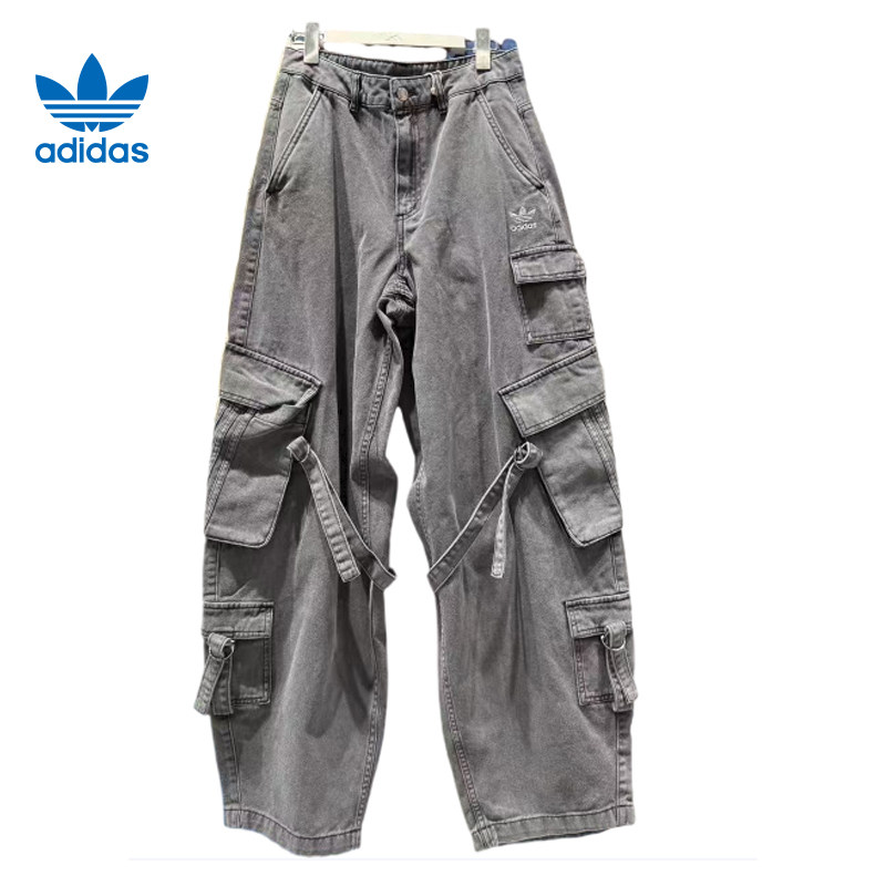 阿迪达斯官网三叶草春季女子运动休闲长裤KU9535