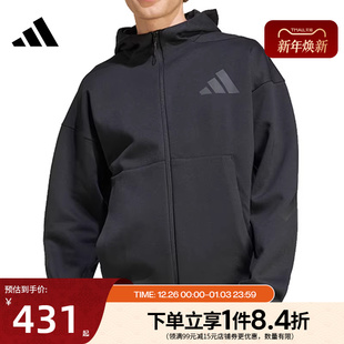 阿迪达斯官网秋季 男子Z.N.E运动休闲连帽夹克外套JE7538