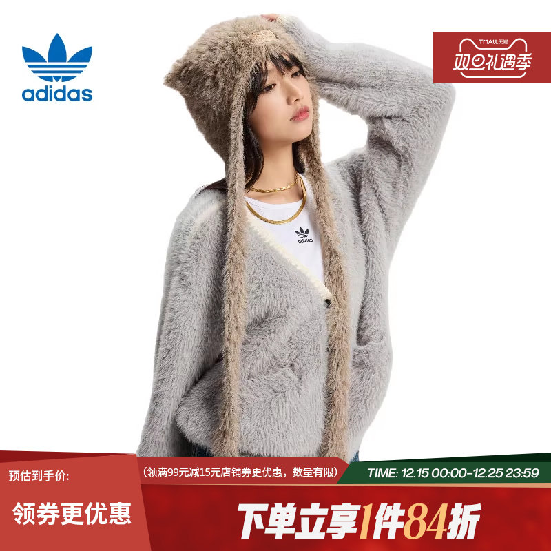 阿迪达斯官网三叶草春季女子CNY运动休闲棉帽KH0285