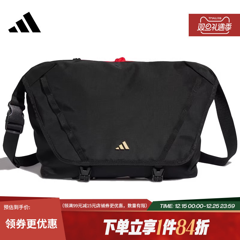 阿迪达斯官网春季男女包CNY运动休闲单肩包斜挎包KS8255