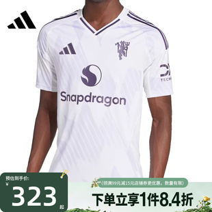 盛世长运adidas阿迪达斯官网男子曼联足球运动休闲短袖T恤JI7423