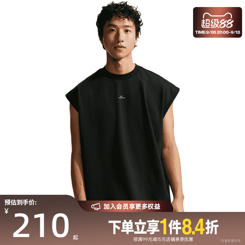 盛世长运nike耐克夏季男子篮球运动休闲无袖T恤背心IF2564-010