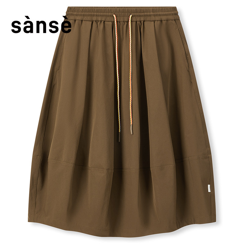 sanse女子运动休闲半身裙