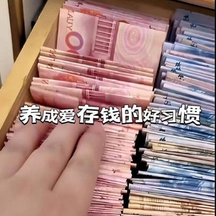 现金存钱本存钱夹钱册通用款纸钞人民币收纳册活页夹防水密码锁